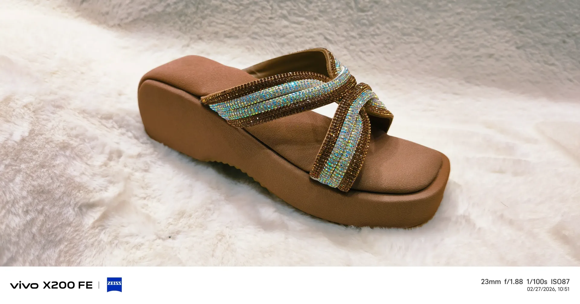 Fancy comfy sandal
